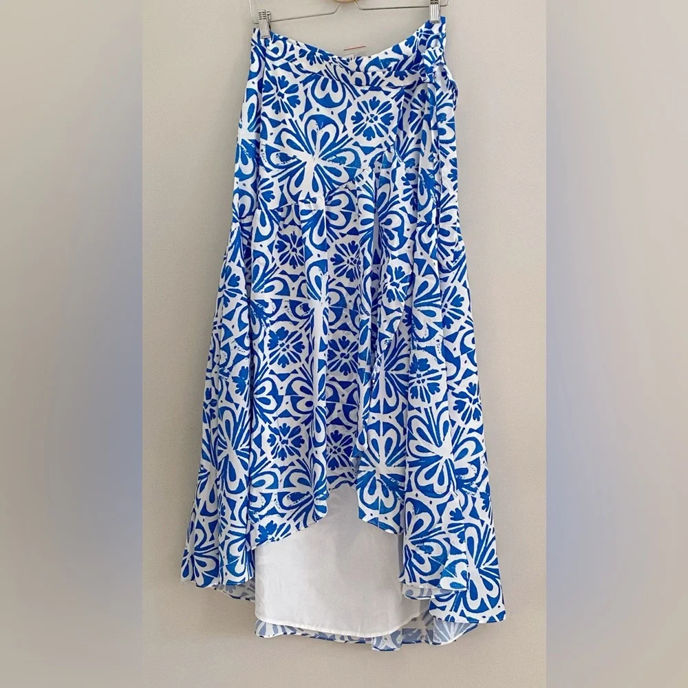 COPY - Anthropologie Hutch Printed Wrap Maxi Skirt XL new with tag - Picture 7 of 8